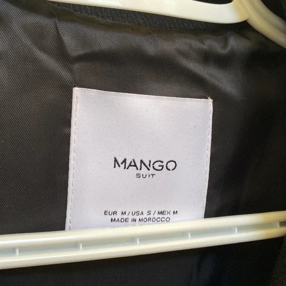 Mango black wool jacket - Picture 3 of 13